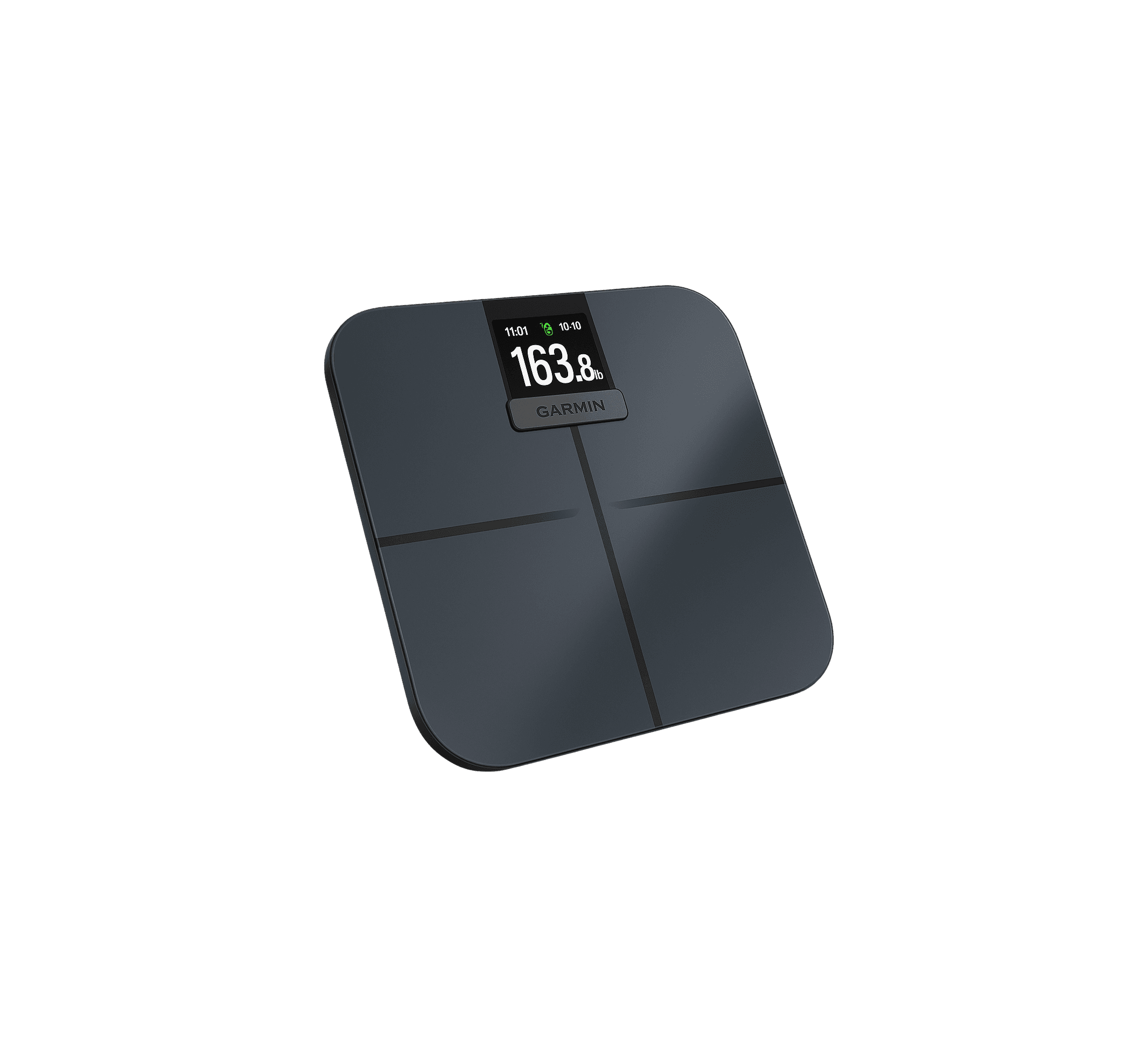 Garmin Index Smart Scale in bathroom